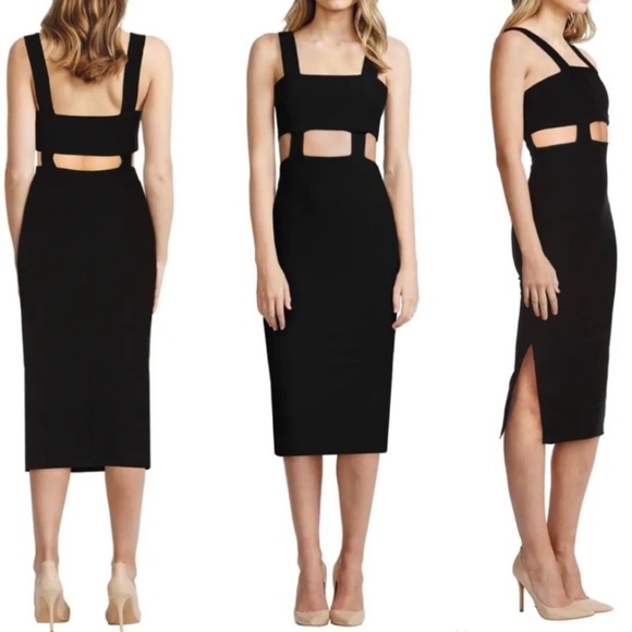 cinq a sept Dresses & Skirts - Cinq à Sept Black Midi Dress